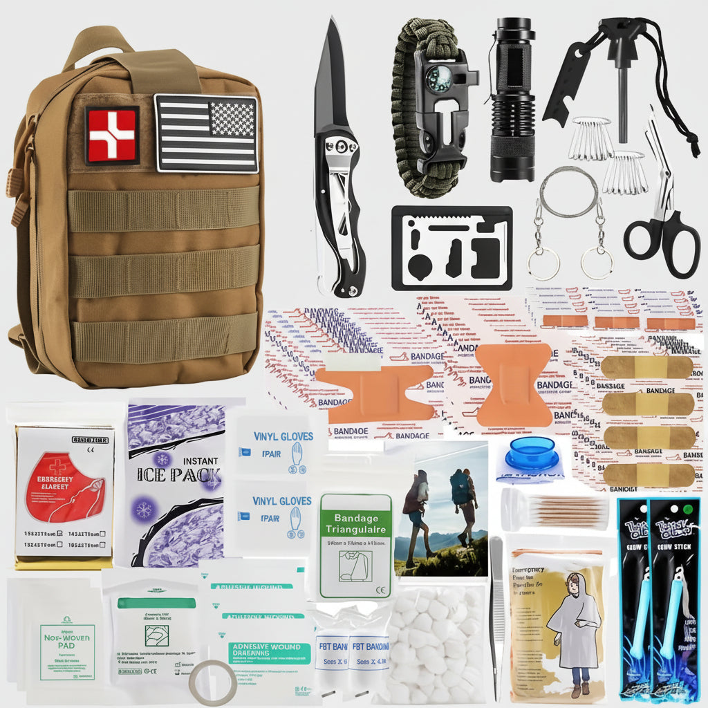 Überlebensrucksack Notfallrucksack Camping Wanderrucksack Outdoor Reise