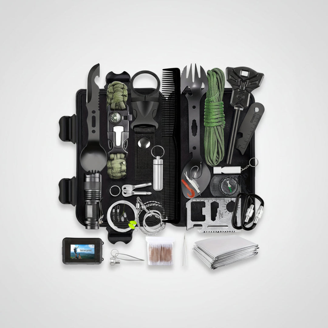 72-Hour Survival Kit Emergency Backpack with First Aid & Outdoor Tools