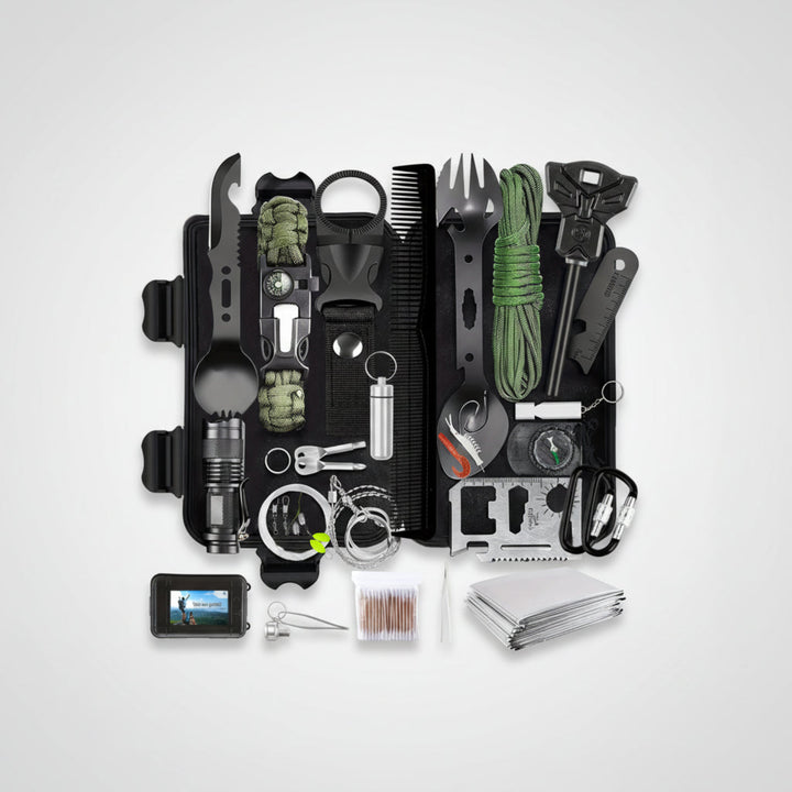 72-Hour Survival Kit Emergency Backpack with First Aid & Outdoor Tools