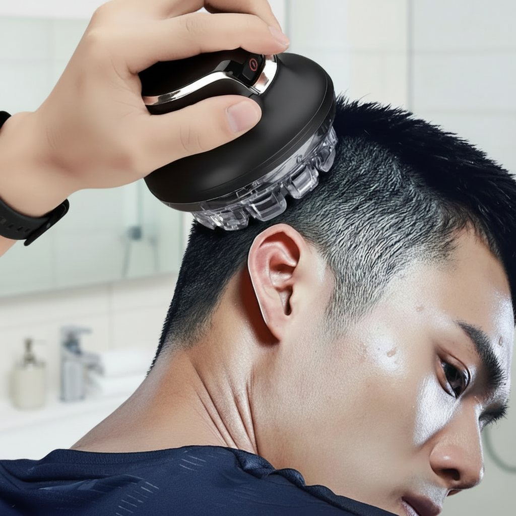 Cordless Hair Clipper for Men – Precision Beard & Hair Trimmer with Adjustable Guide Combs