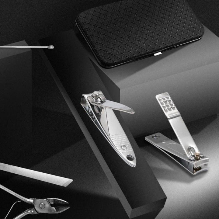 19 In 1 Stainless Steel Manicure Set Nail Clipper Kit With Ideal Both And Pedicures - Image 3