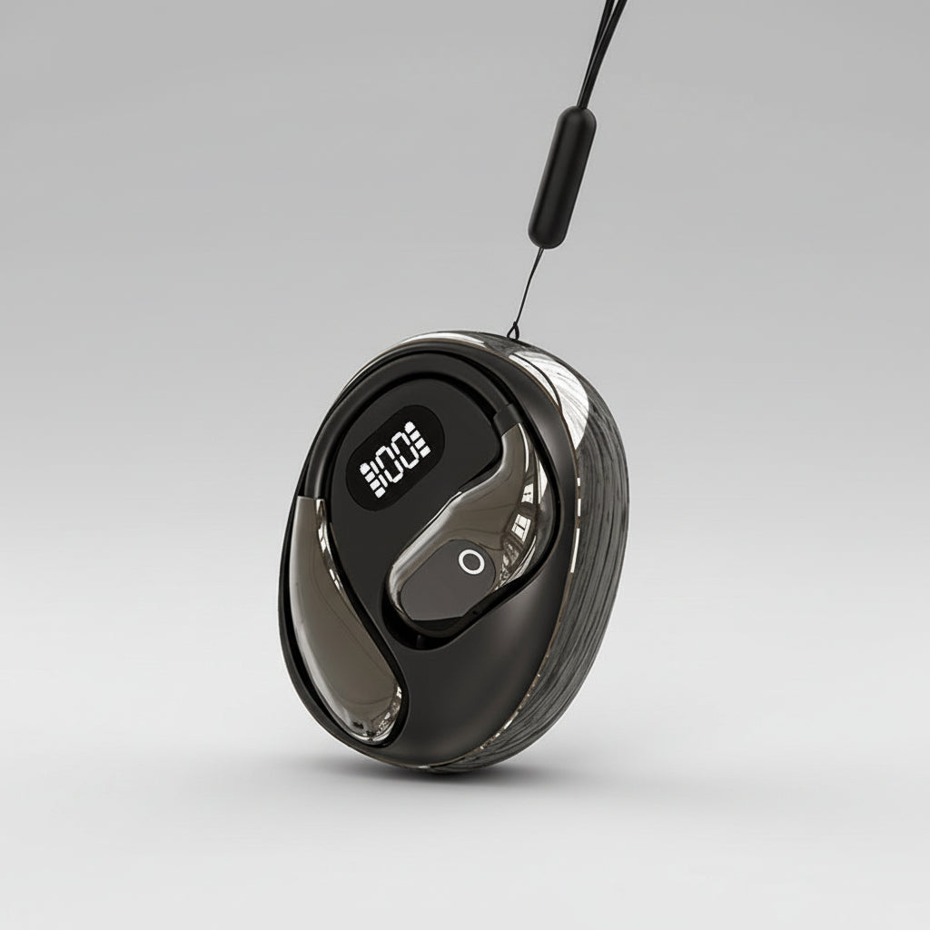 Translation Earbuds - Bluetooth Open Ear Wireless Headphones for Travel & Calls
