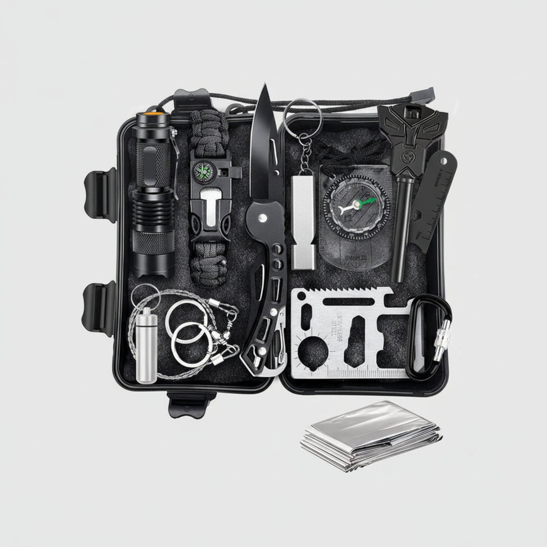72-Hour Survival Kit Emergency Backpack with First Aid & Outdoor Tools