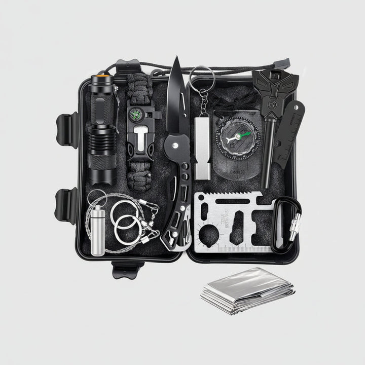 72-Hour Survival Kit Emergency Backpack with First Aid & Outdoor Tools