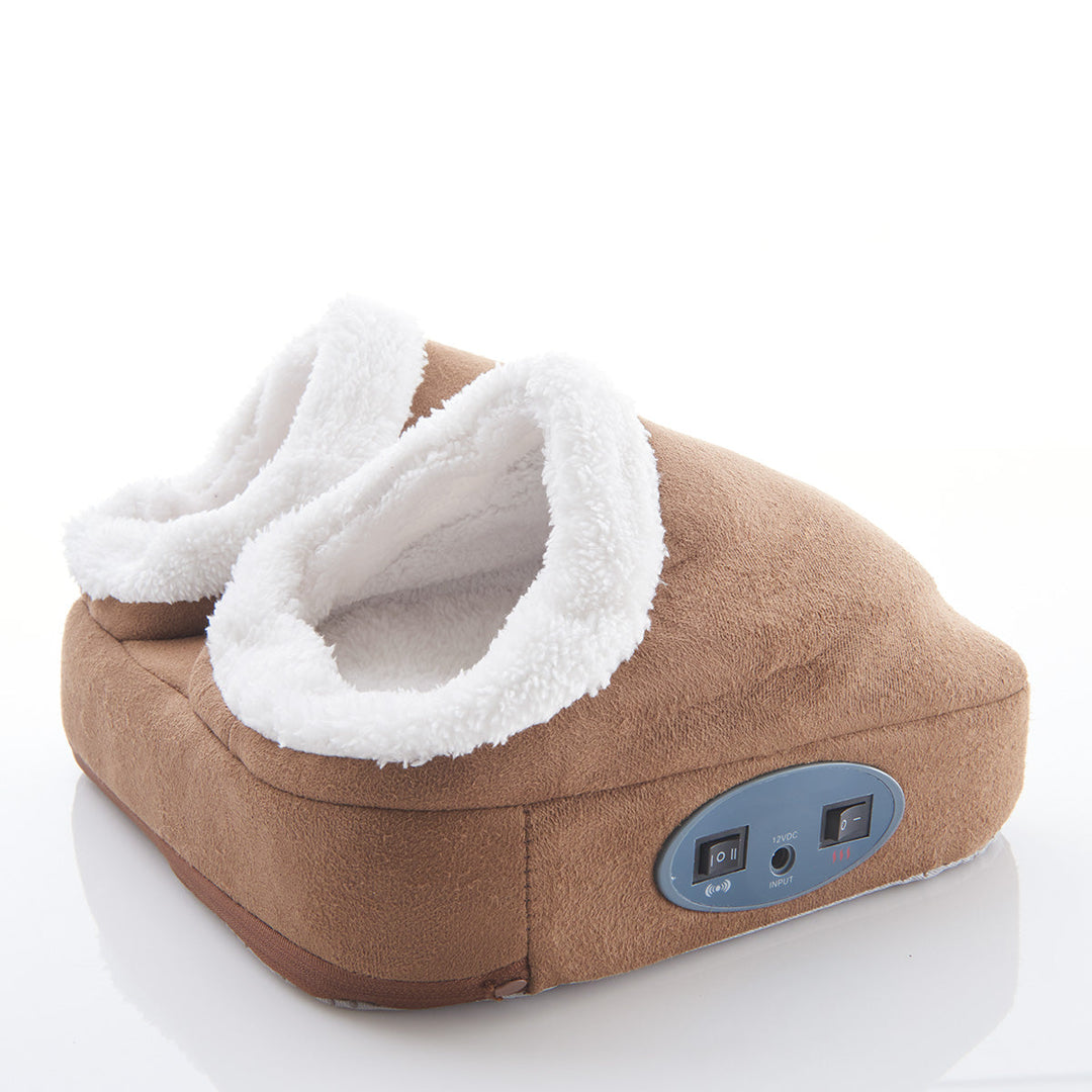 Foot Massager Warming Vibration Heat Pocket Slipper Device