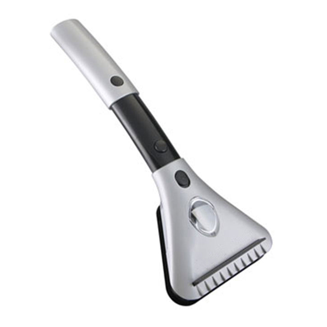 Ice Scraper Heated Extendable Handle LED Work Light