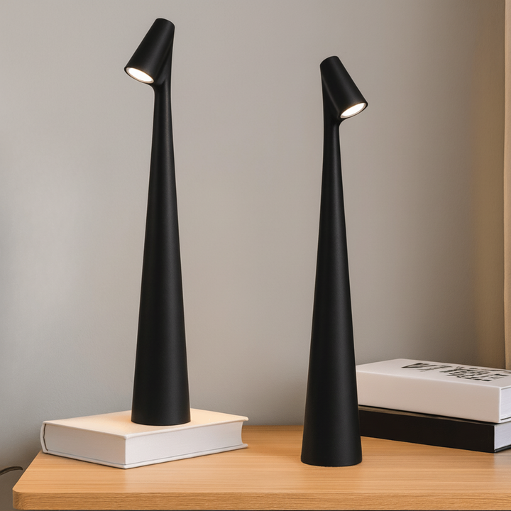 Rechargeable Table Lamp – Cordless LED Metal Lamp for Indoor & Outdoor Use