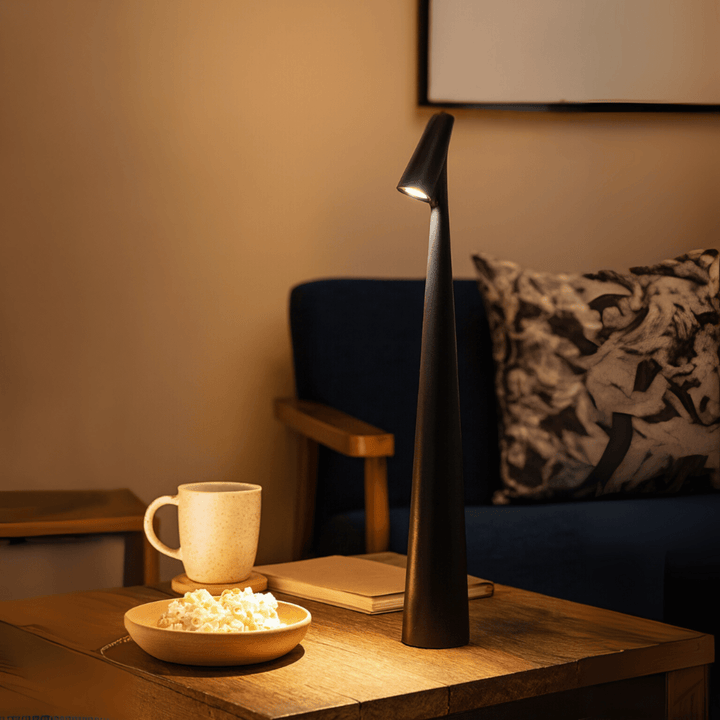 Rechargeable Table Lamp – Cordless LED Metal Lamp for Indoor & Outdoor Use