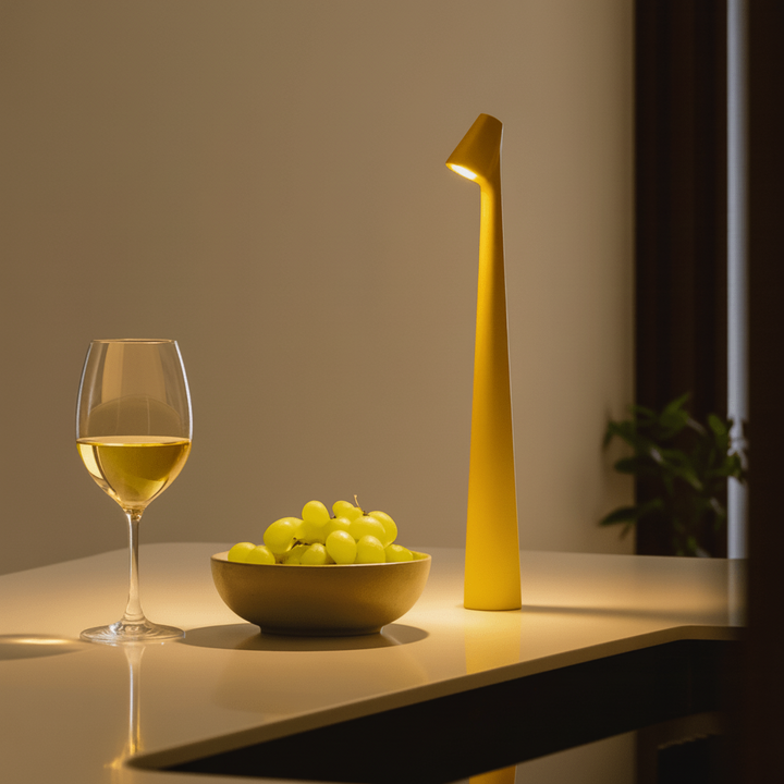 Rechargeable Table Lamp – Cordless LED Metal Lamp for Indoor & Outdoor Use