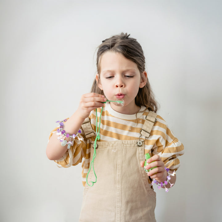 Kit Creazione Braccialetti Bambini, Set di Perline e Ciondoli per Gioielli Fai da Te