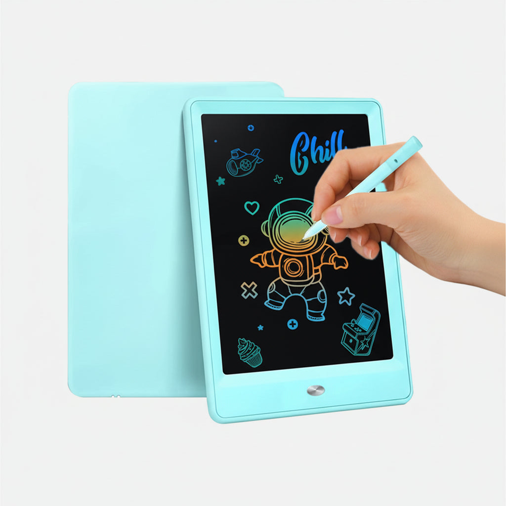 LCD Writing Tablet for Kids – Colorful Drawing Board, Reusable Doodle Pad, Screen-Free Learning Toy