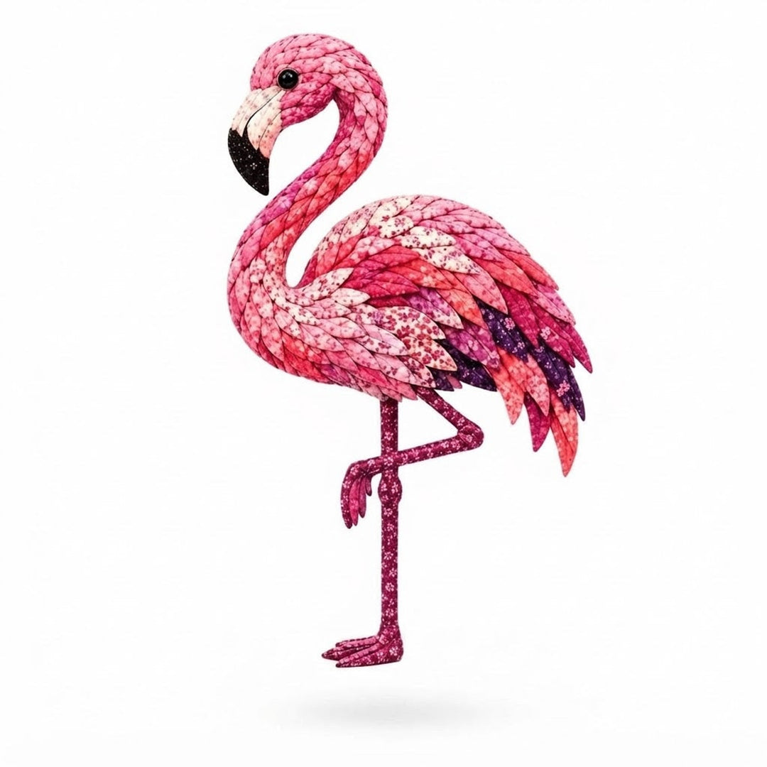 3D Fabric Bird Craft Kit With Felt Feathers For Diy Home Decor - Image 7