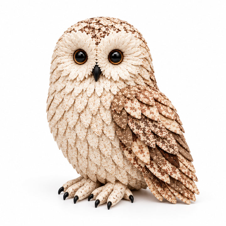 3D Fabric Bird Craft Kit With Felt Feathers For Diy Home Decor - Image 4