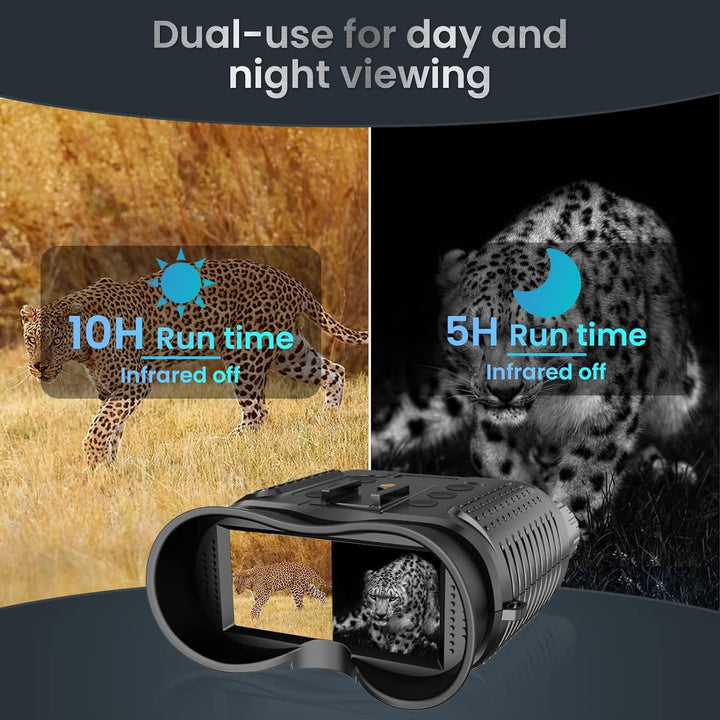 3D Night Vision Goggles Binoculars With HD Waterproof Portable Design - Image 3
