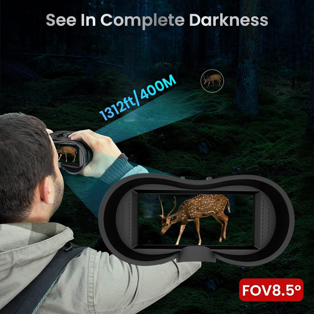 3D Night Vision Goggles Binoculars With HD Waterproof Portable Design - Image 6