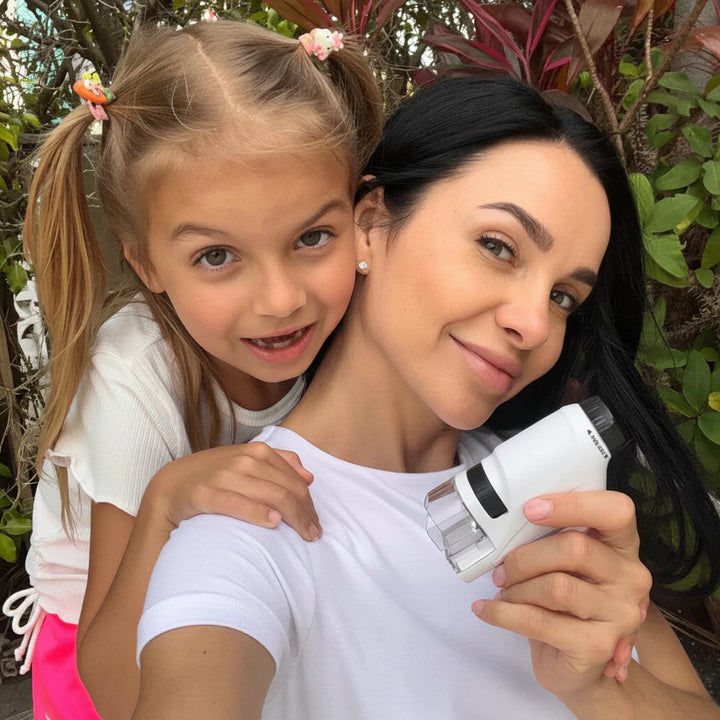 Kids Microscope for Outdoor Nature Exploration – STEM Science Toy