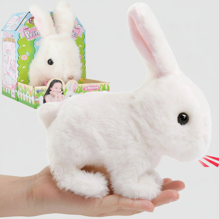 Interactive Walking Bunny Toy with Sound – Plush Rabbit for Kids