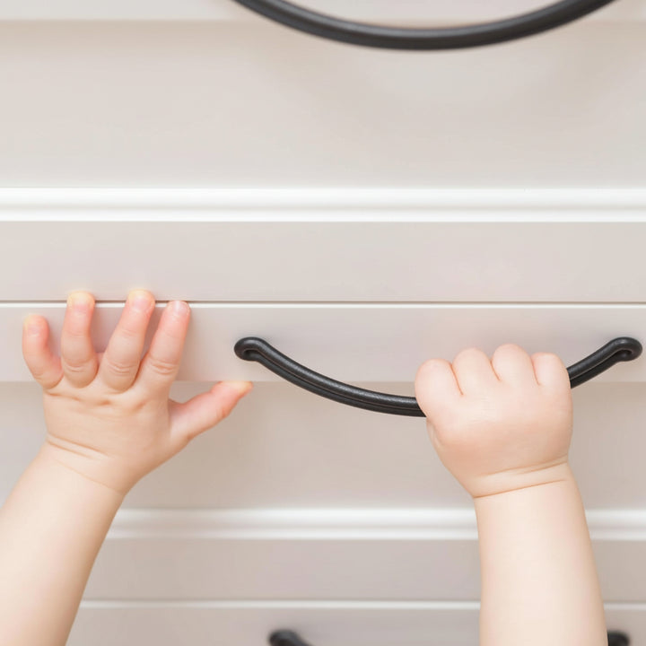 Schrankschlösser Kindersicherung Baby-Sicher Klebeverschluss Unsichtbarer Riegel