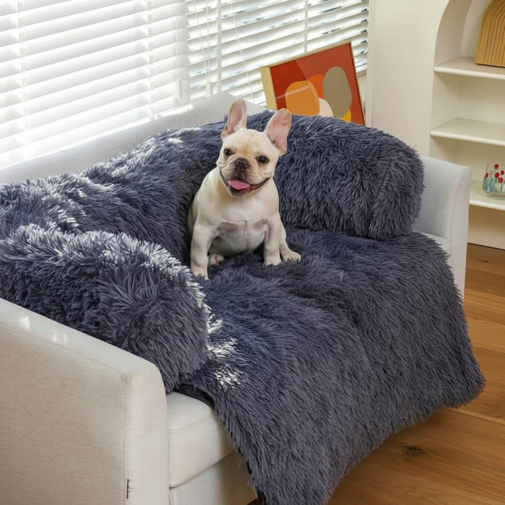 Copridivano per cani in morbido peluche lavabile - Tappetino copriletto antisporco