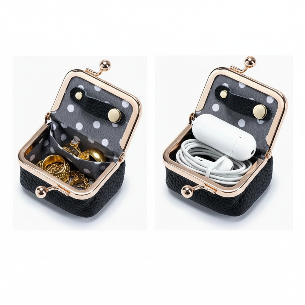 Portagioie da viaggio Organizer compatto Custodia per donna
