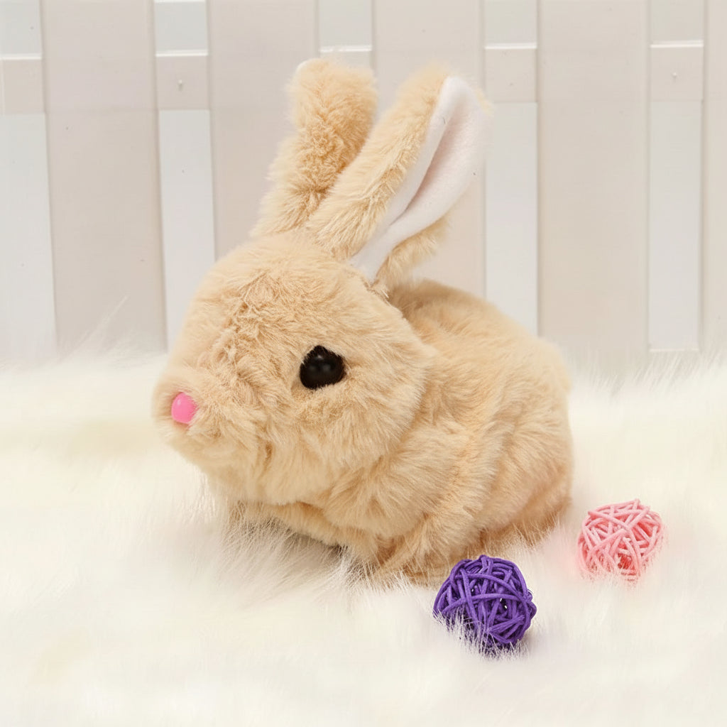 Interactive Walking Bunny Toy with Sound – Plush Rabbit for Kids