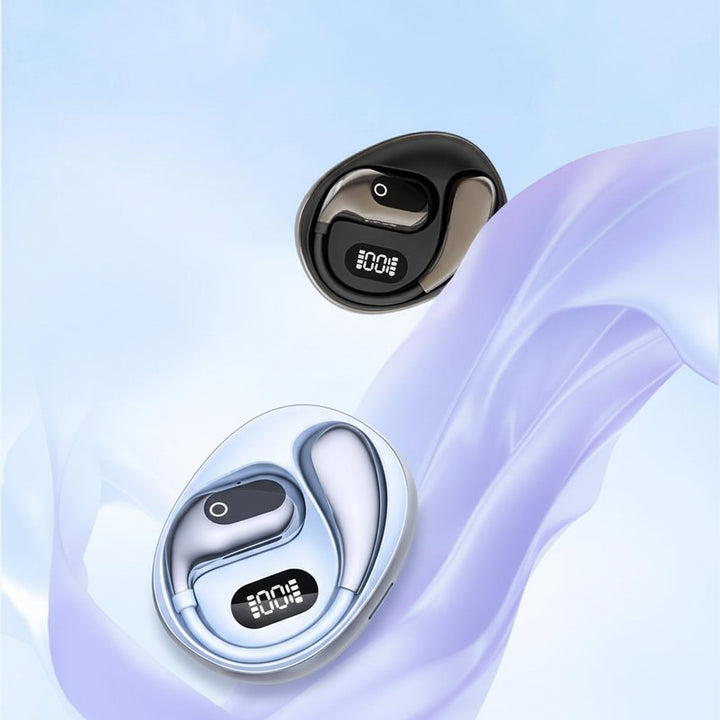 Translation Earbuds - Bluetooth Open Ear Wireless Headphones for Travel & Calls