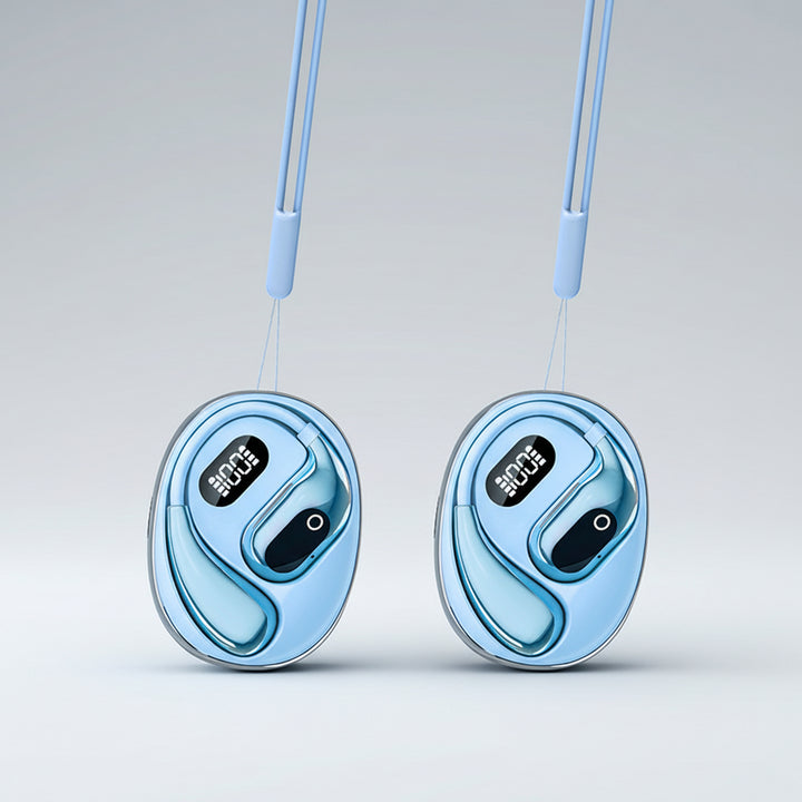 Translation Earbuds - Bluetooth Open Ear Wireless Headphones for Travel & Calls
