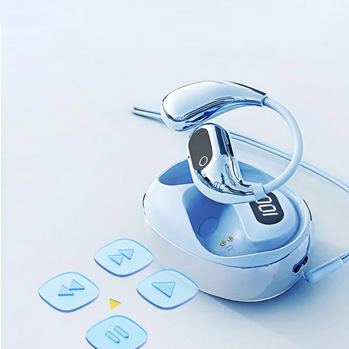 Translation Earbuds - Bluetooth Open Ear Wireless Headphones for Travel & Calls