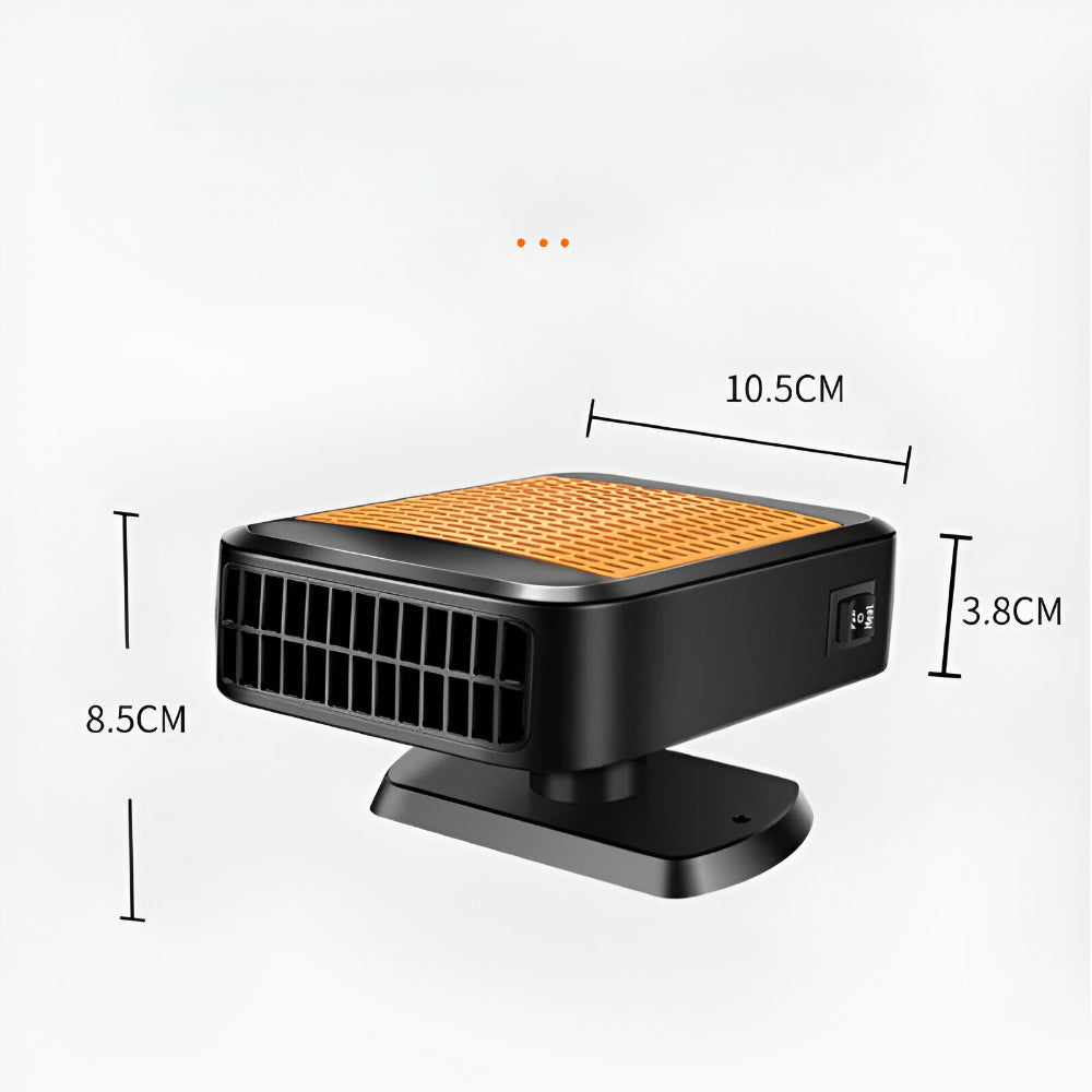 Riscaldatore per auto Ventilatore portatile per sbrinamento parabrezza