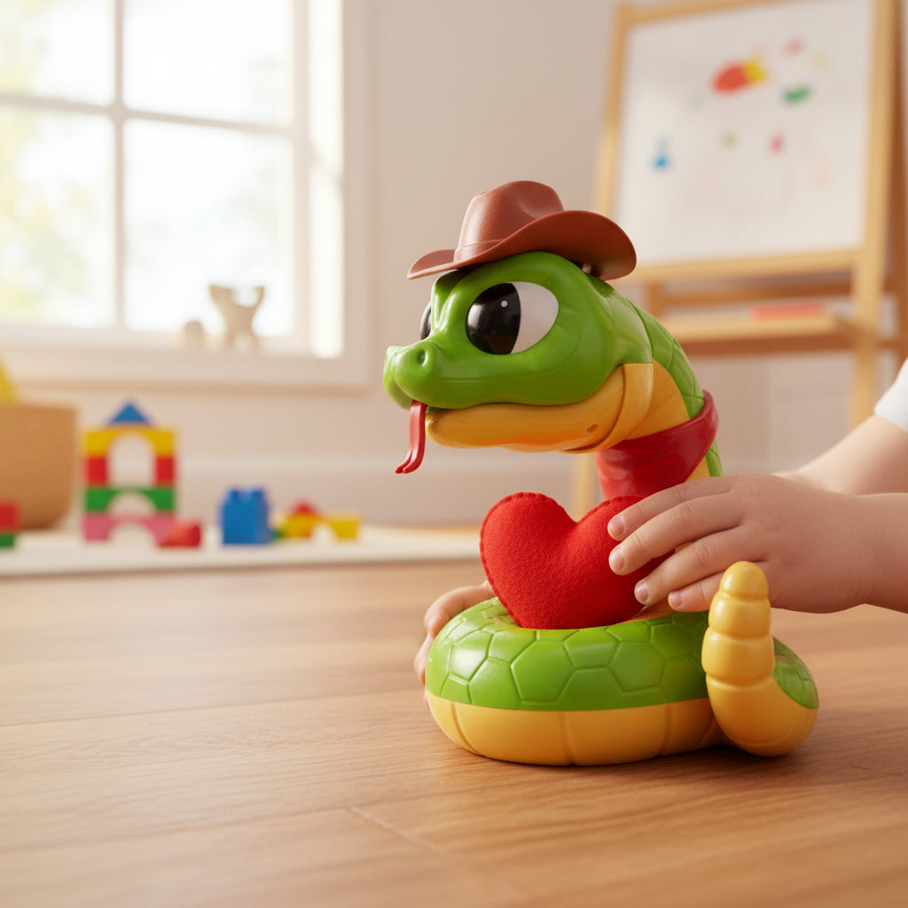 Dětská desková hra Chyť poklad – interaktivní hra s hadem