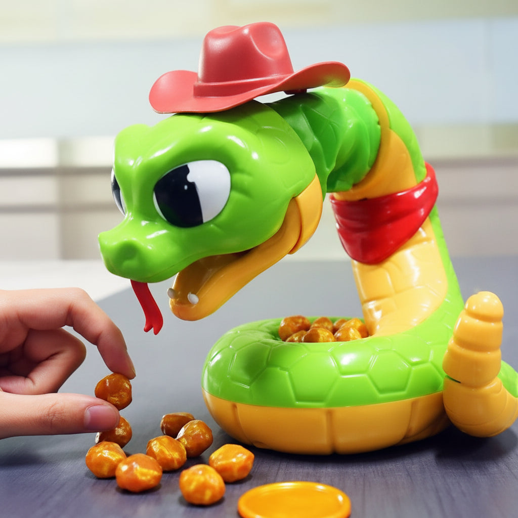 Dětská desková hra Chyť poklad – interaktivní hra s hadem