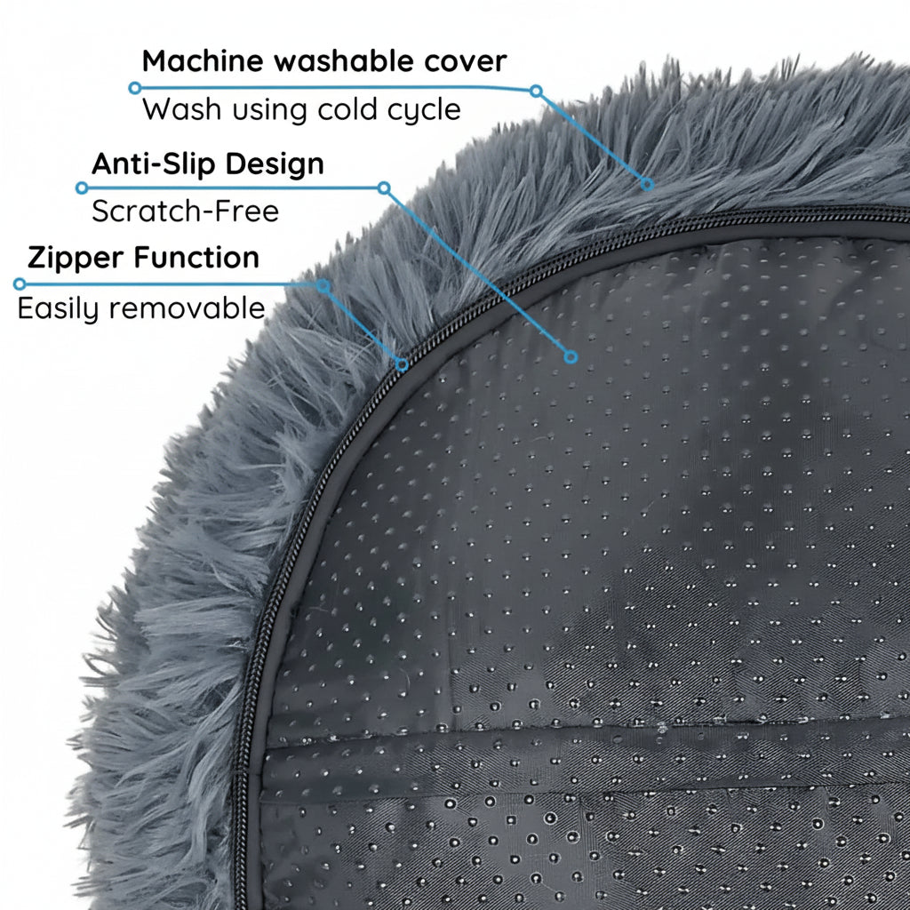 Cuccia per Gatti Morbida e Accogliente – Da XS (40 cm) a 4XL (140 cm)