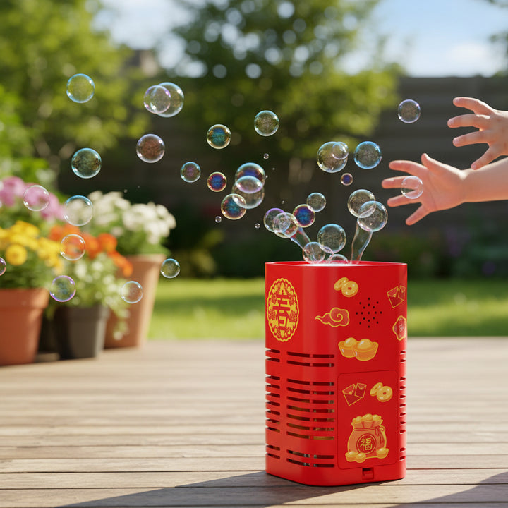 Bubble Machine Kinder Automatischer Bubble Maker mit Lichtern