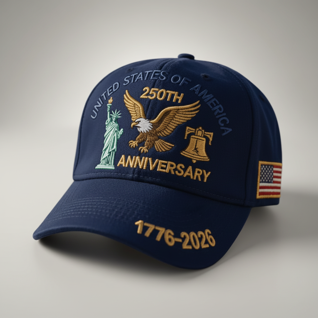 Patriot Baseball Cap 250th Anniversary Commemorative Hat