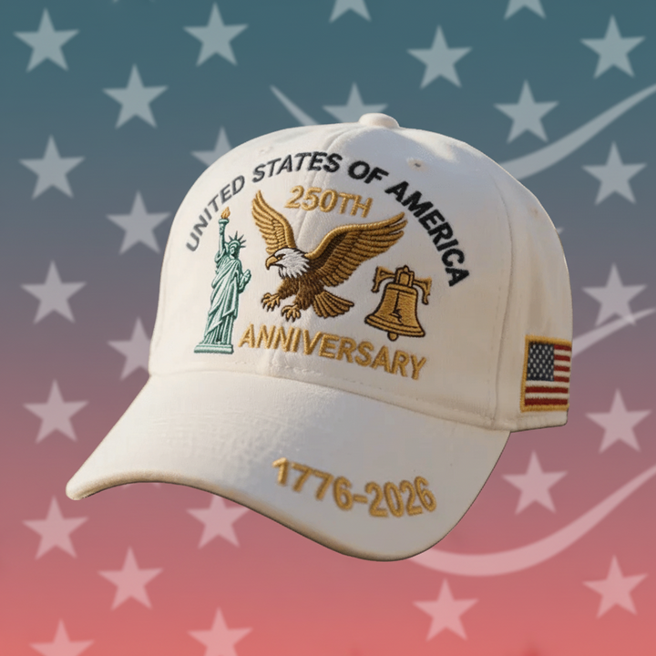Patriot Baseball Cap 250th Anniversary Commemorative Hat