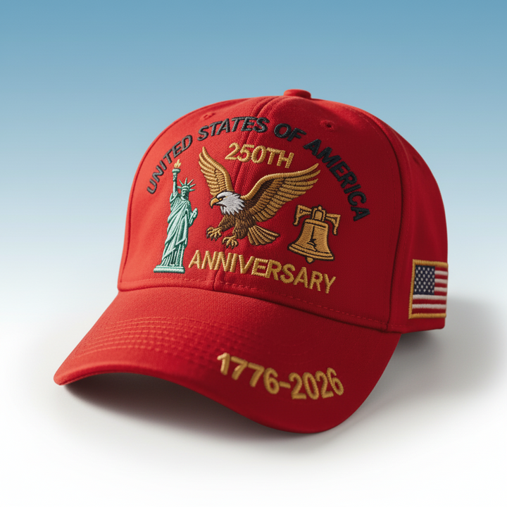 Patriot Baseball Cap 250th Anniversary Commemorative Hat