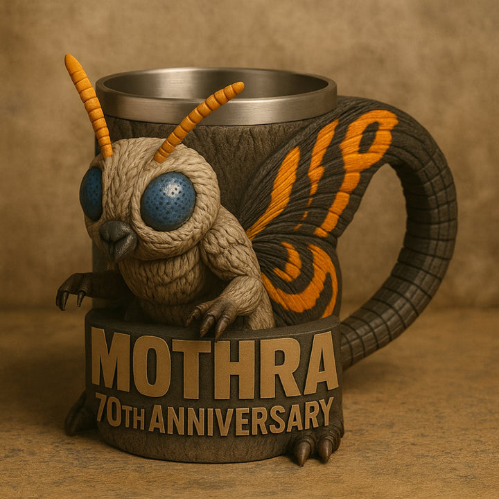 3D Monsterfigur Keramik Kaffemugg – Skulpterad Design