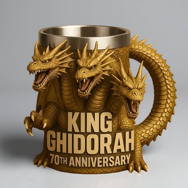 3D Monsterfigur Keramik Kaffemugg – Skulpterad Design