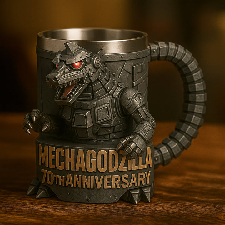 3D Monsterfigur Keramik Kaffemugg – Skulpterad Design