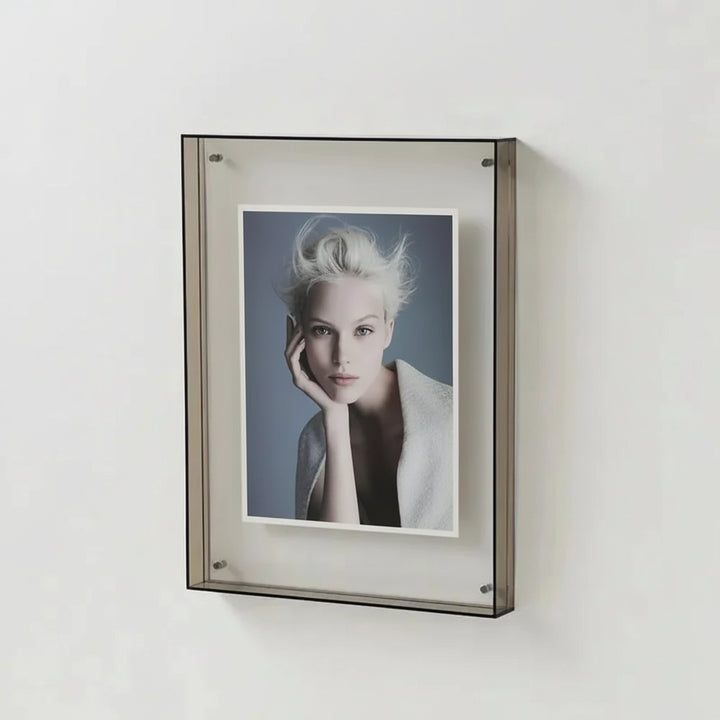 Picture Frame Acrylic Floating Magnetic Tabletop Display