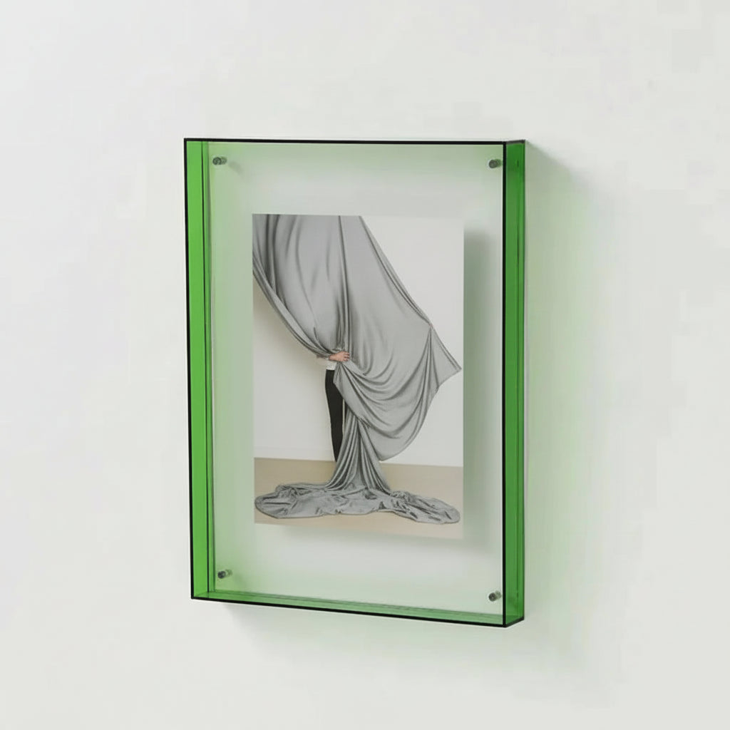 Picture Frame Acrylic Floating Magnetic Tabletop Display
