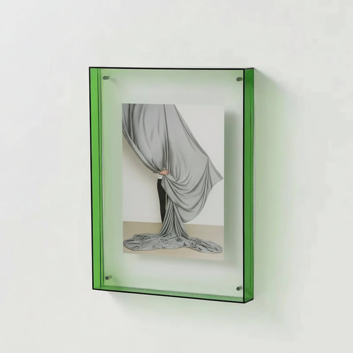 Picture Frame Acrylic Floating Magnetic Tabletop Display