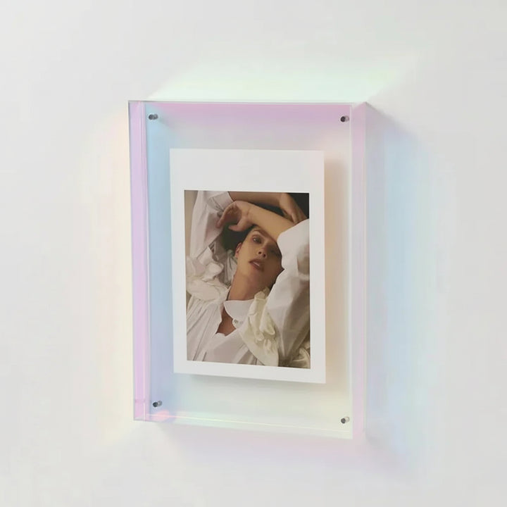 Picture Frame Acrylic Floating Magnetic Tabletop Display