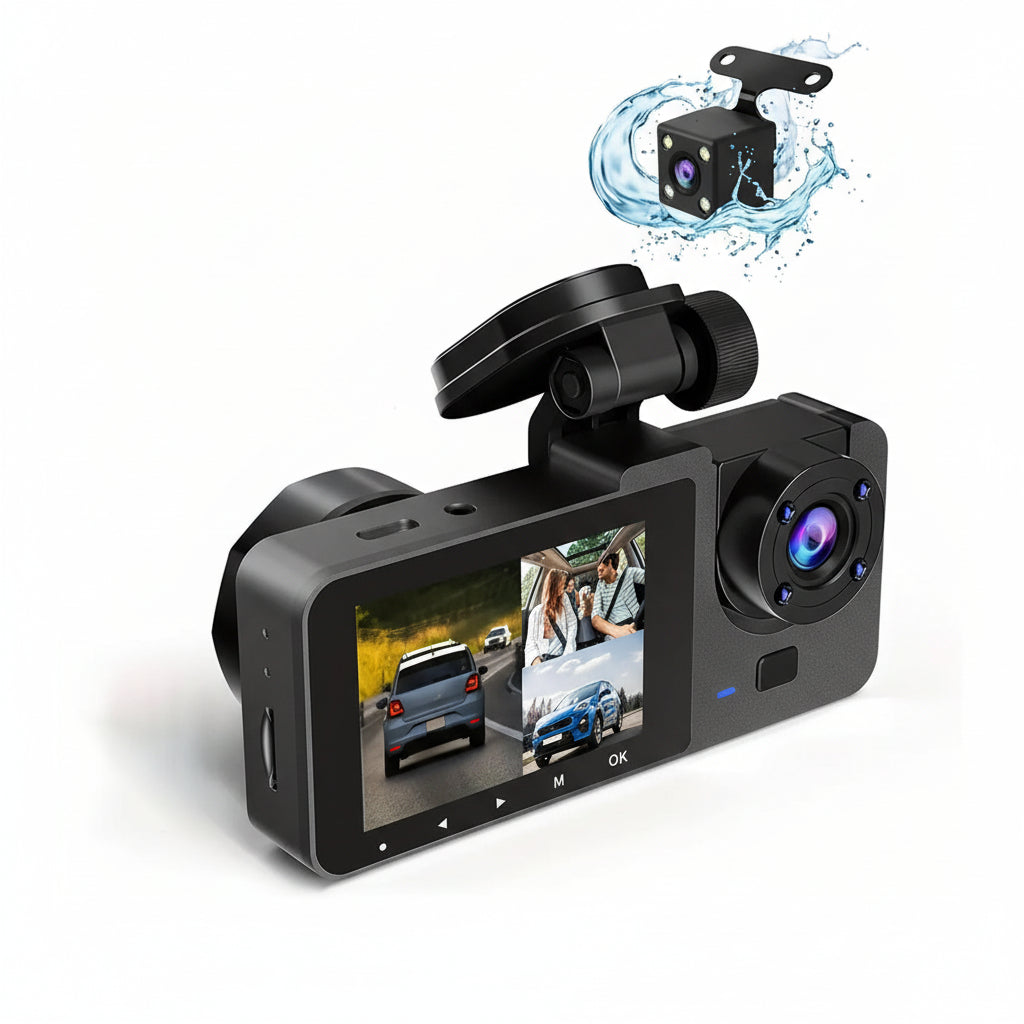 Dashcam Auto Kamera Dual Lens 1080P Weitwinkel Video Recorder