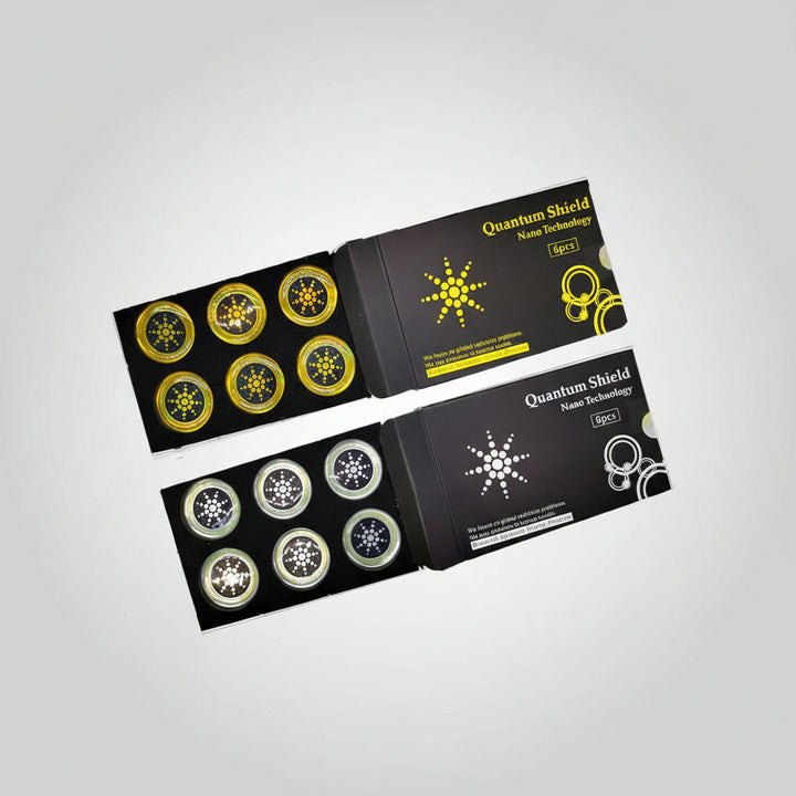 EMF Protection Sticker for Phone, Laptop & Tablet – Anti-Radiation Shield (6 Pack)
