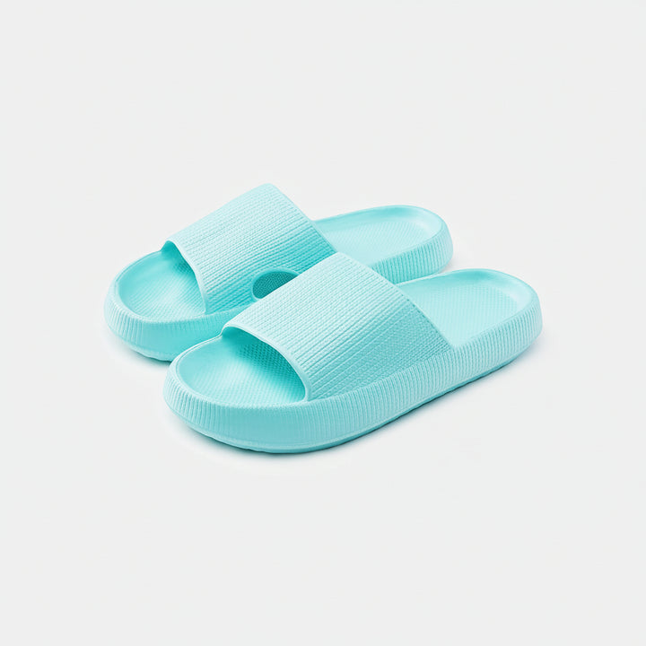 Comfortable Slippers with Foot Support, Adjustable Fit, and Cushioned Sole