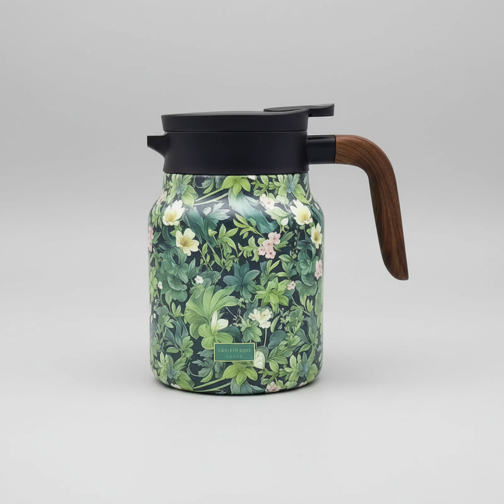 Termoskanna med inbyggt tefilter – 800 ml / 1000 ml