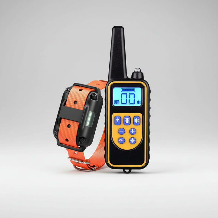 Waterproof Remote Dog Training Collar with Vibration & Shock