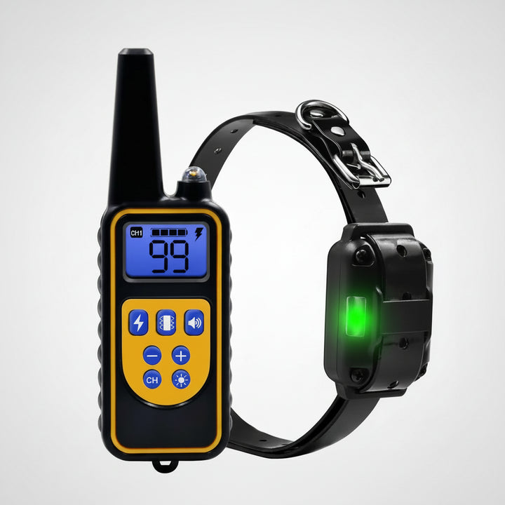 Waterproof Remote Dog Training Collar with Vibration & Shock