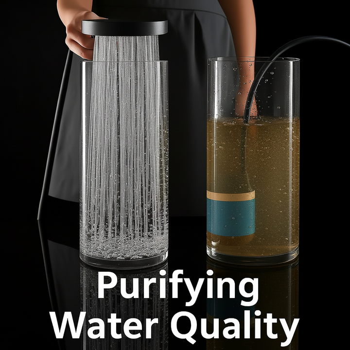 High Pressure Shower Head with Turbo Boost & Filtration – Powerful Spray for Low Water Pressure